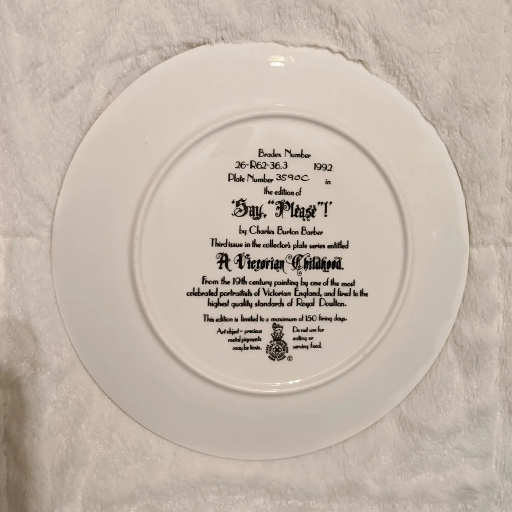 Royal Doulton decorative plates